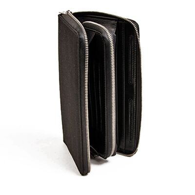 Cubicbag wallet zip L - khaki/black