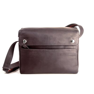 Tank camerabag medium leather - Toro '- brown