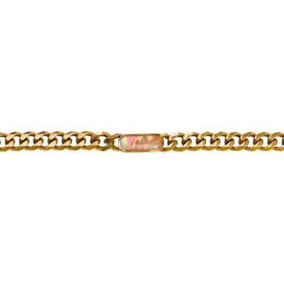 Bracciale catena Columba - Madreperla rosa