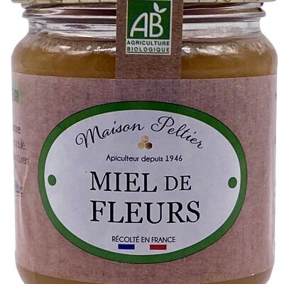 Miele di fiori biologico dalla Francia 250g
