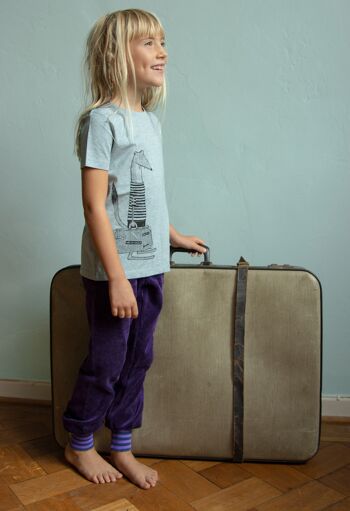 T-shirt enfant belette voyageuse 3
