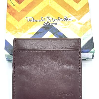 Genuine leather coin purse, Brand Renato Balestra Jeans, art. PDK092-13.425