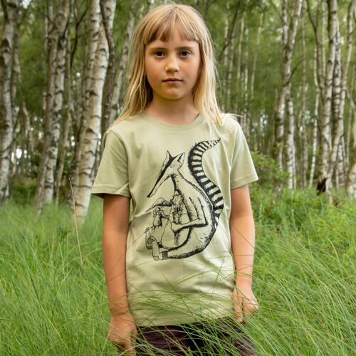 Kinder T-Shirt Duchs in Sage