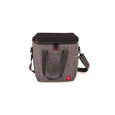 Glacière de Profitez de la vie  16L gris chiné