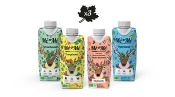 Pack de réassort 3x4 - Gamme Mé-Mé - Bio au format 33cl - Français - Sans Sucre Raffiné 1