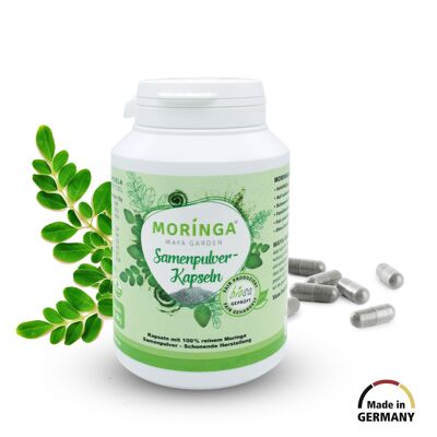 Maya Garden Moringa Seed Powder Capsules Pack of 120