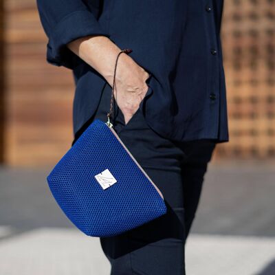 CLUTCH AZUL PARA REGALO DE SAN VALENTÍN