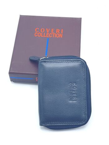Porte-cartes en cuir véritable, Brand Coveri Collection, art. 10711229.336 12