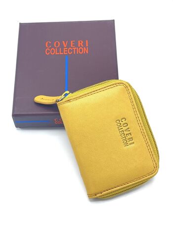 Porte-cartes en cuir véritable, Brand Coveri Collection, art. 10711229.336 8