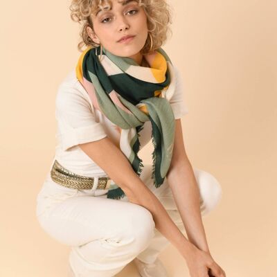 DUSTIN MUSTARD SCARF