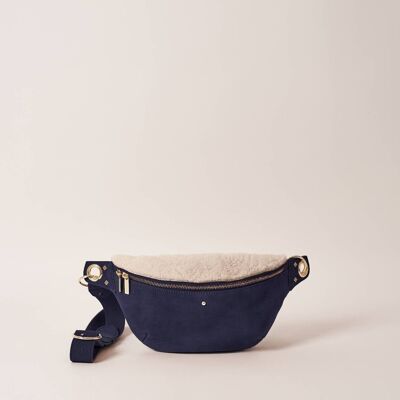 NICOLE SHERPA GÜRTELTASCHE IN MARINEBLAU