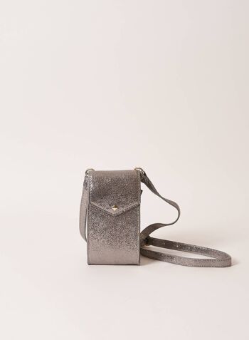 POCHETTE SMARTPHONE SHEILA DISCO SILVER 2