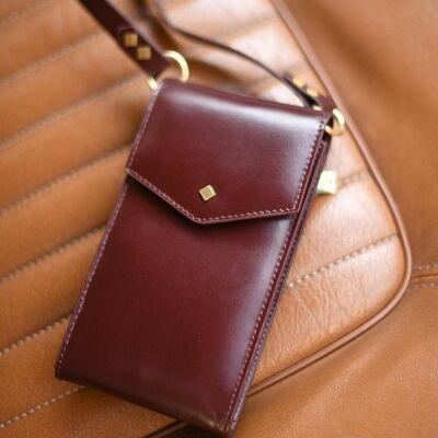 POCHETTE SMARTPHONE SHEILA RECYCLE BORDEAUX