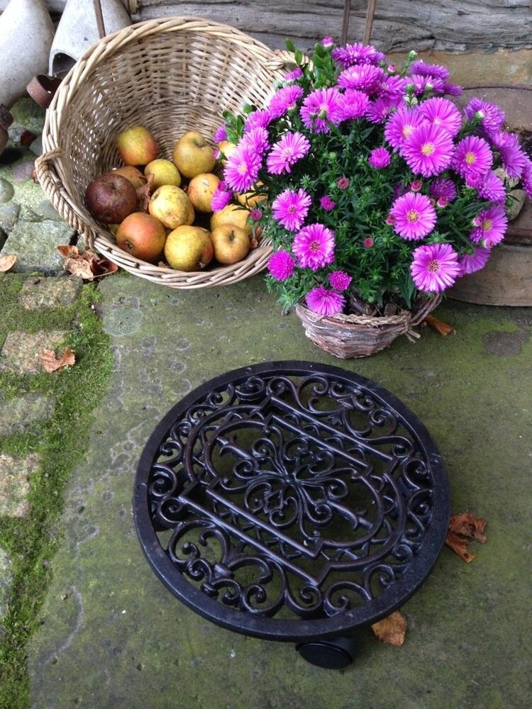 Sottobicchieri per vasi da fiori, reversibili, in tessuto assorbente