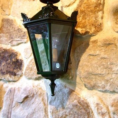 Außenleuchte, Terrassen-Beleuchtung im Landhausstil, Wandlampe Alkmar H 69 cm