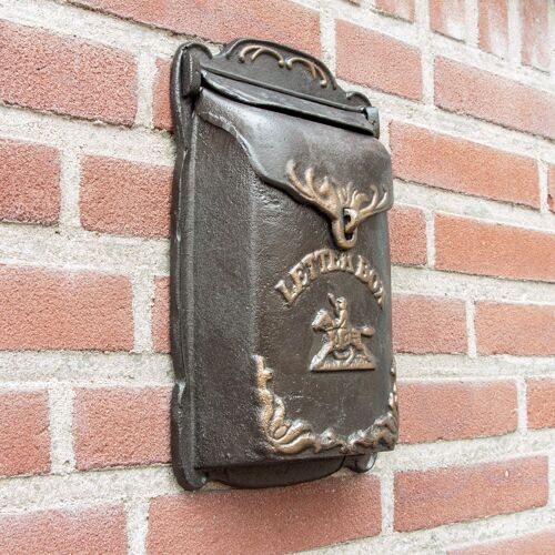 Briefkasten Letterbox, Wandbriefkasten wie antik, Postkasten