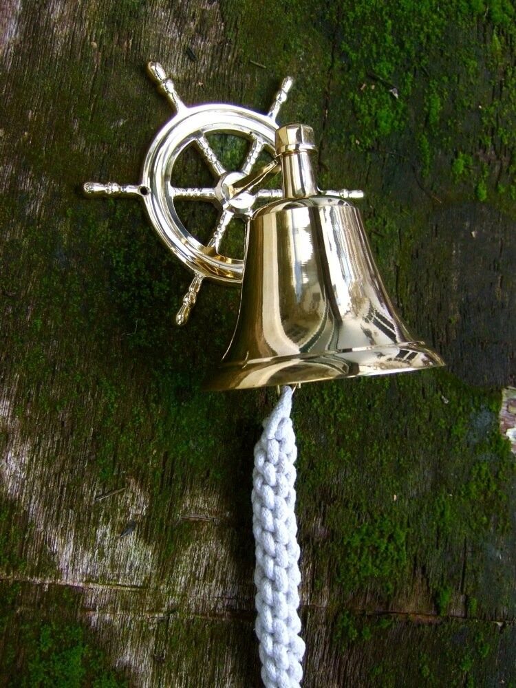 Buy wholesale Shiny brass door bell - bright ringing ship's bell with ...