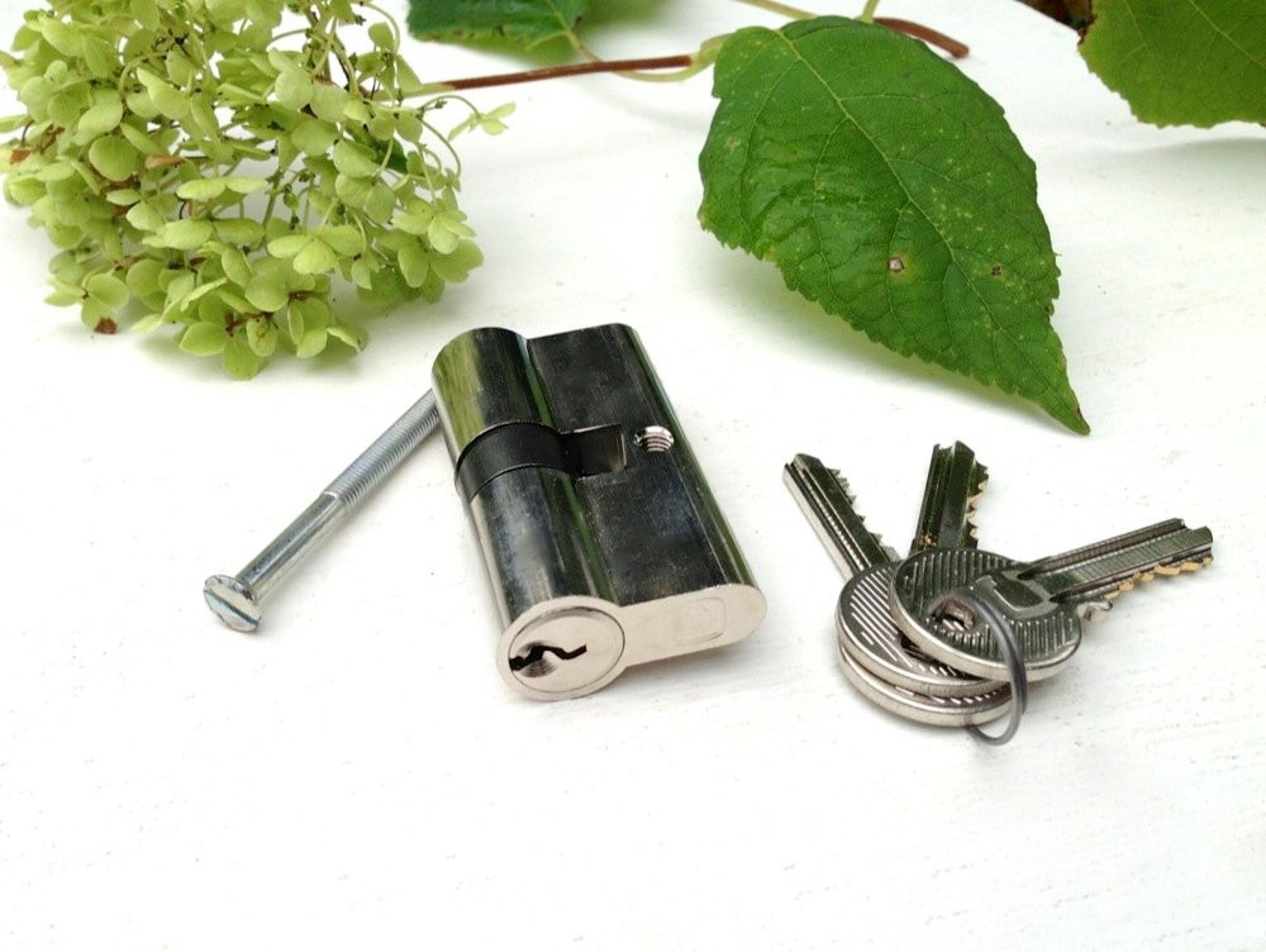 Locking Türschloss Zylinder Griff Druck Lock Key Messing Innentür 9 #  Einzigen Hardware Kernstab - AliExpress