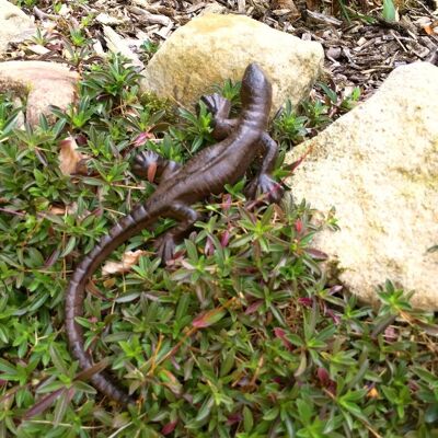 Tischdekoration Eidechse, Garten Salamander, Gecko zum Aufhängen Wand-Dekoration