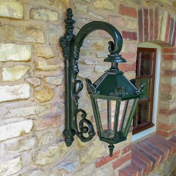 Lampe d'extérieur rétro murale de maison de lampe, nostalgie de lampe de patio d'entrée de lumière extérieure