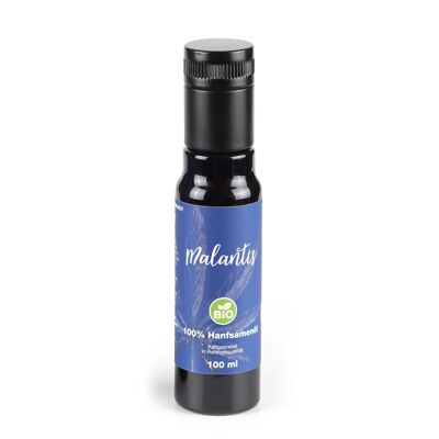 Olio di semi di canapa BIO Malantis | Olio di canapa 100% naturale dalla Germania