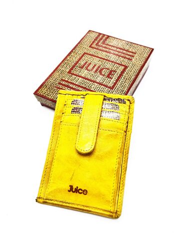 Porte-cartes en cuir véritable pour homme, marque Juice, art. 1388.360 10