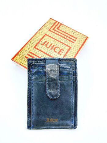 Porte-cartes en cuir véritable pour homme, marque Juice, art. 1388.360 11