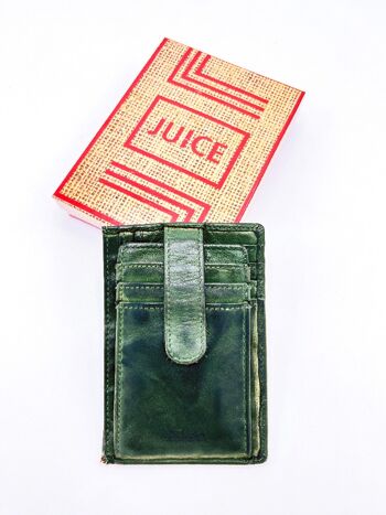 Porte-cartes en cuir véritable pour homme, marque Juice, art. 1388.360 13