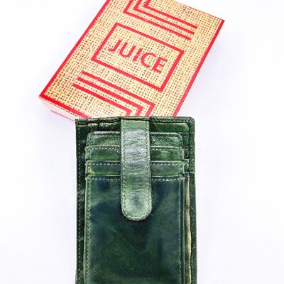 Porte-cartes en cuir véritable pour homme, marque Juice, art. 1388.360