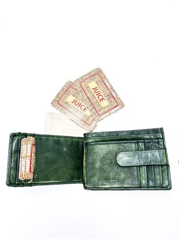 Porte-cartes en cuir véritable pour homme, marque Juice, art. 1388.360 2