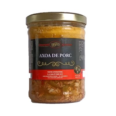 Pork axoa, GRATIEN cannery, 750g jar