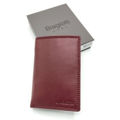 Genuine leather wallet for men, Brand Laura Biagiotti, art. LB760-43.290