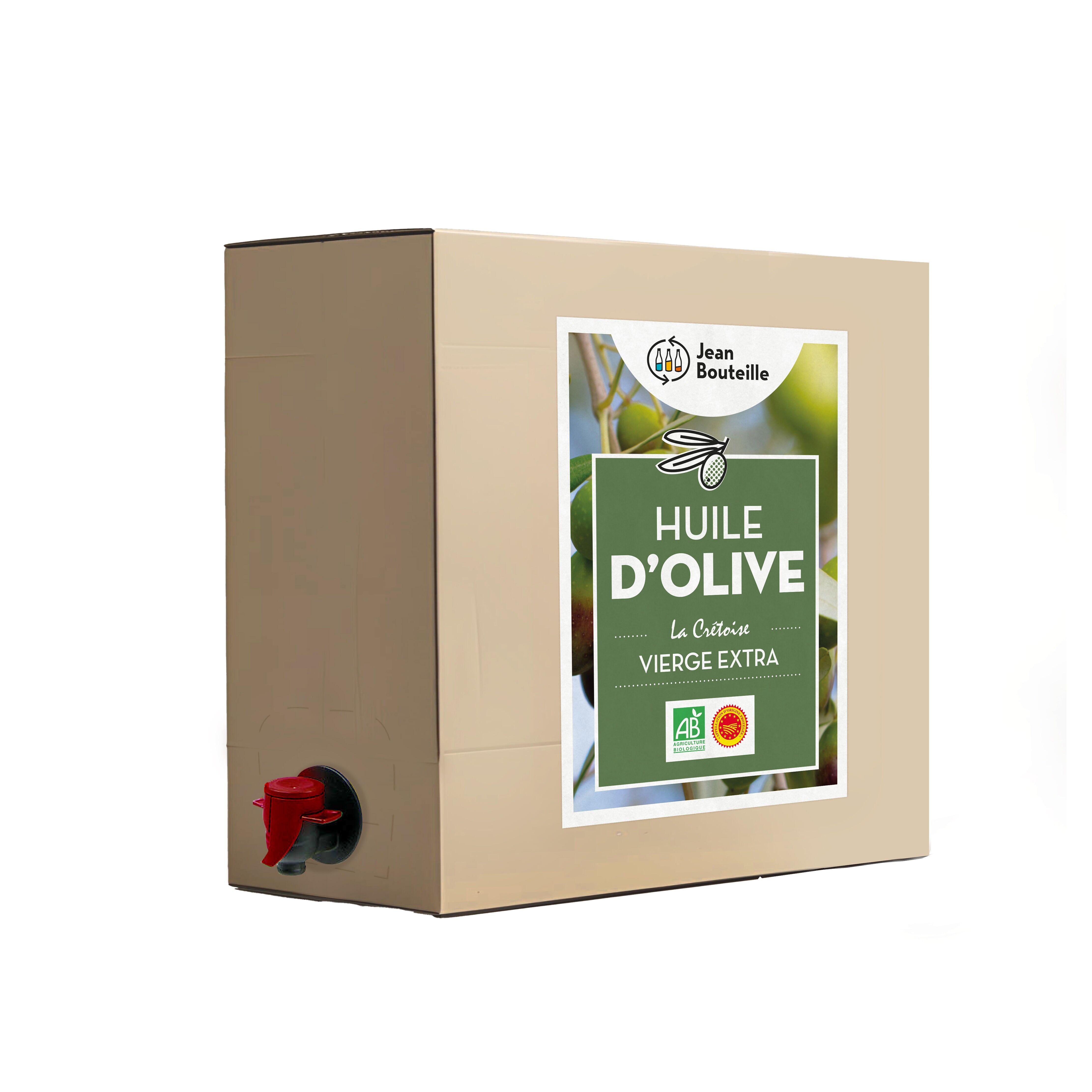 Olio Extra Vergine di Oliva - DOP Messara Creta - Biologico - The Cretan Way - BIB 10L