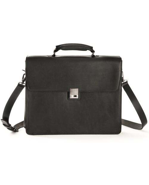 Country Notebook briefcase medium - schwarz