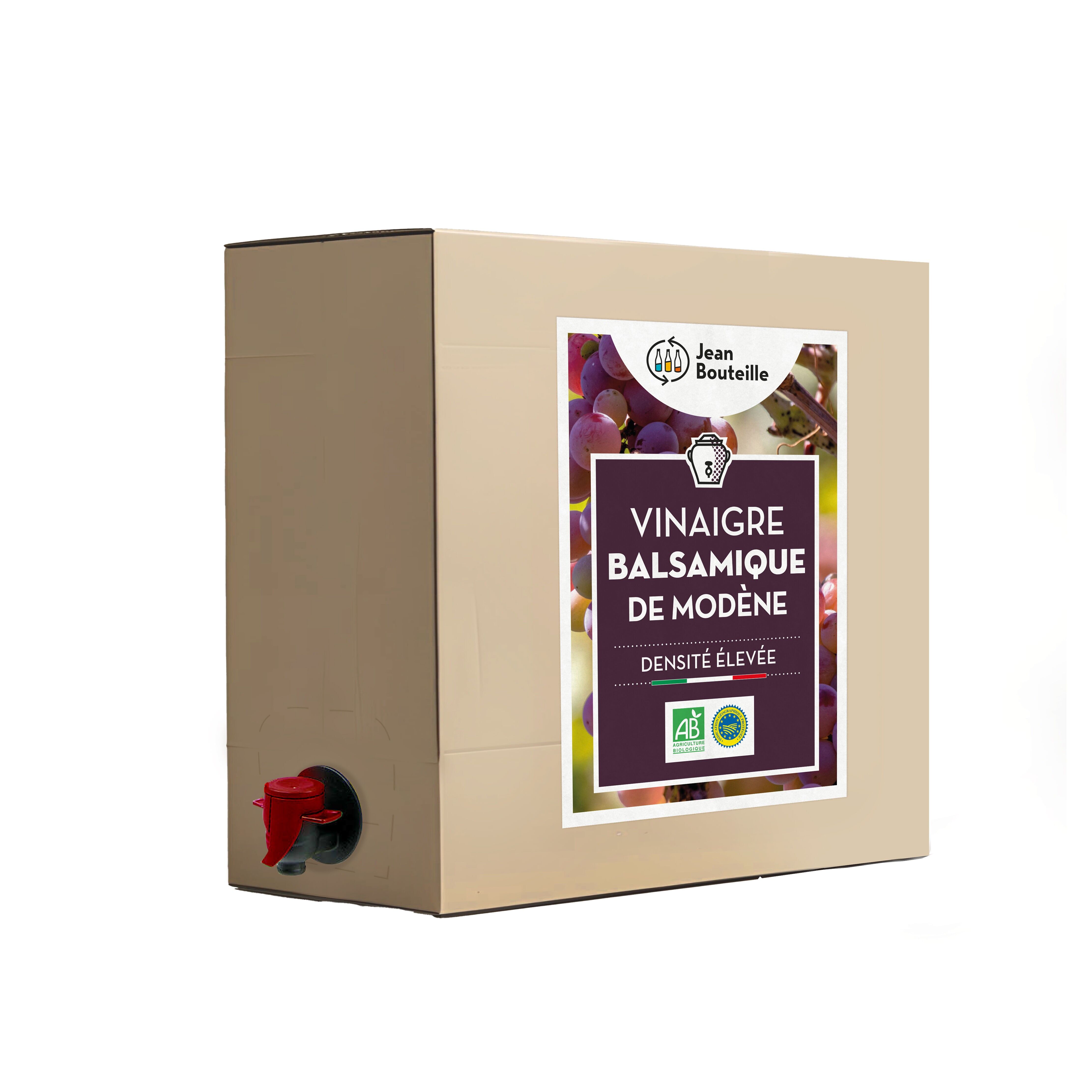 Vinagre Balsámico de Módena - ACETO BALSAMICO DI MODENA IGP Densidad 1.15 - BIO - BIB 10L