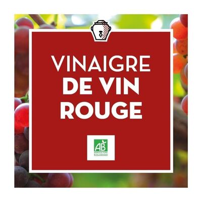 Vinagre de Vino Tinto 6% - Ecológico