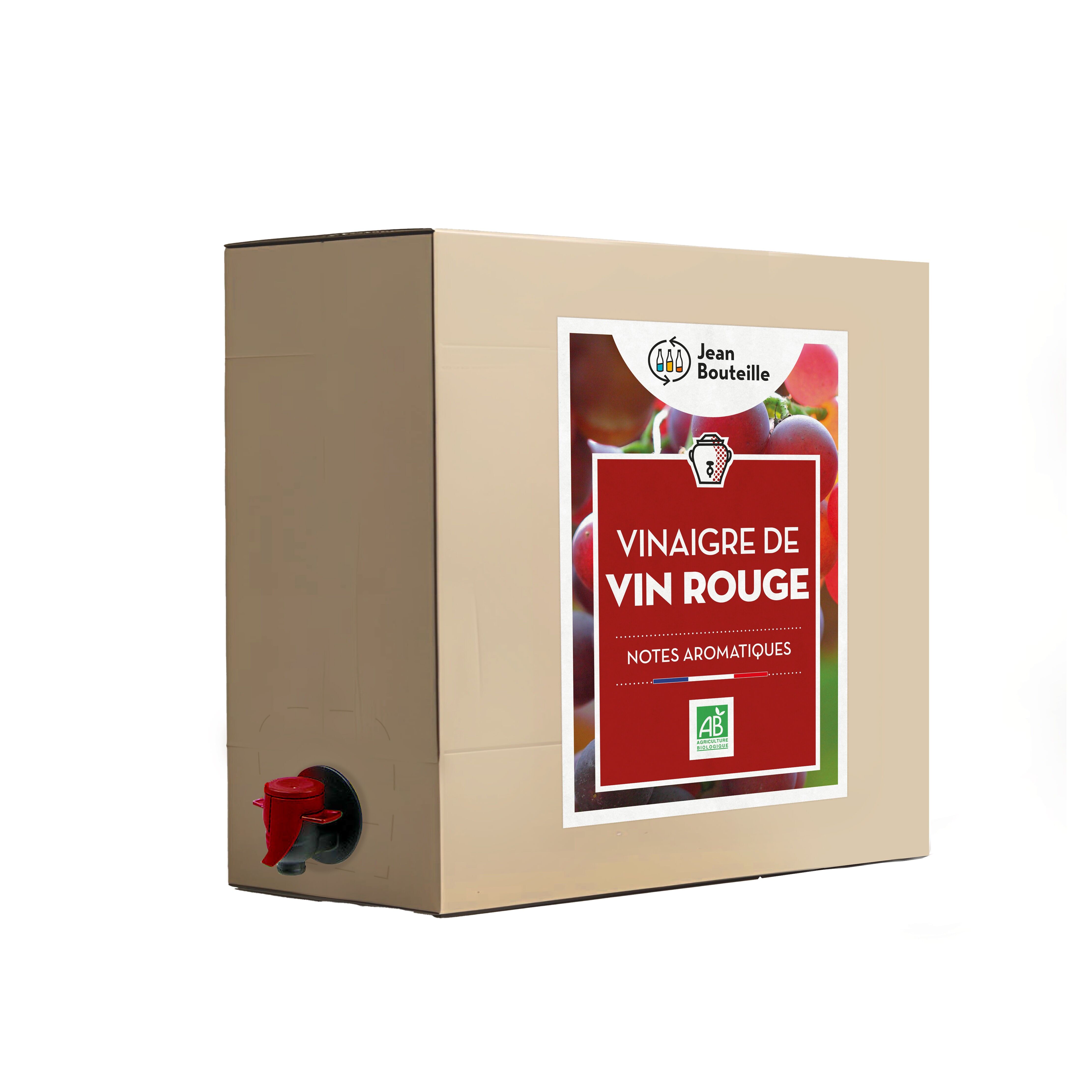 Aceto di Vino Rosso 6% - Biologico