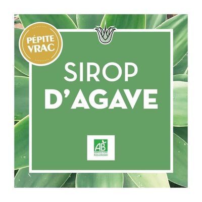 Sirop d'agave - Bio - BIB 5L
