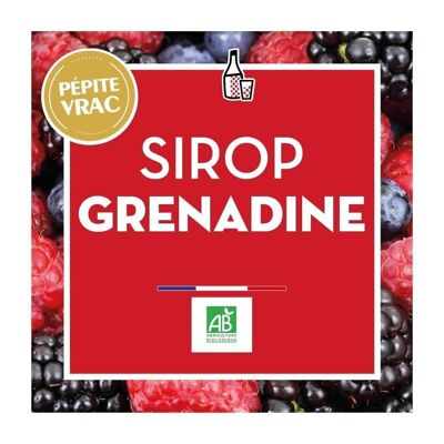 Organic Grenadine Syrup - BIB 5L