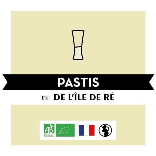 Pastis Biologique 45% - Bio - BIDON 5L