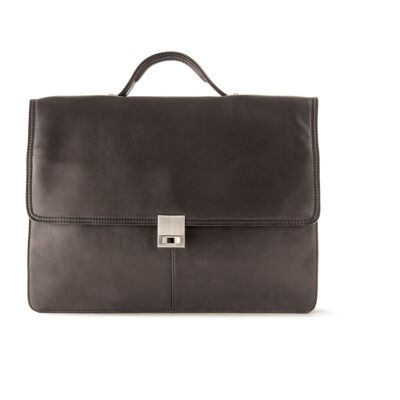 Country Briefcase small - brown