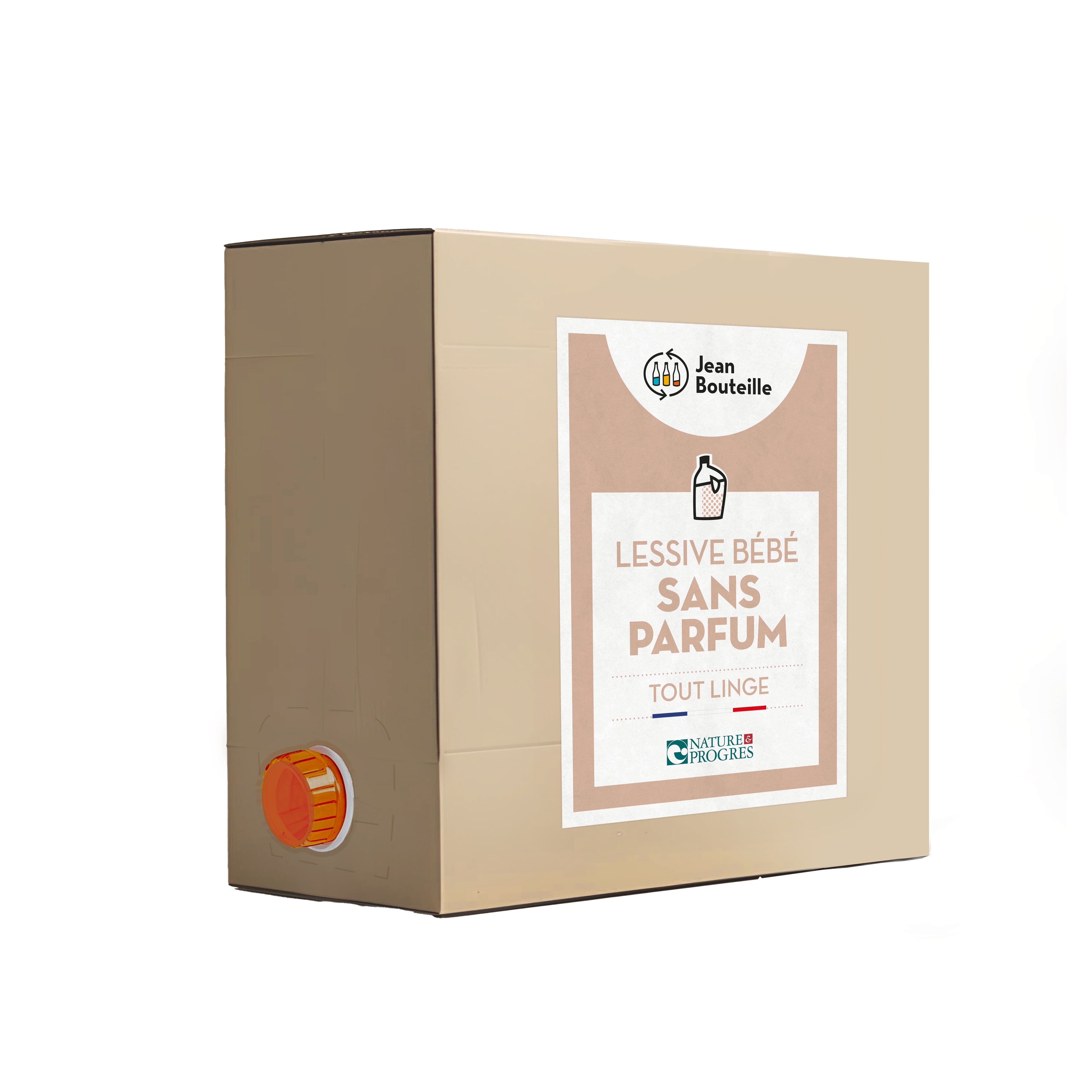 Detersivo per bucato non profumato "Baby" - BIB10L