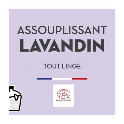 Lavandin all-clothes softener - BIB10L - Eco Detergent