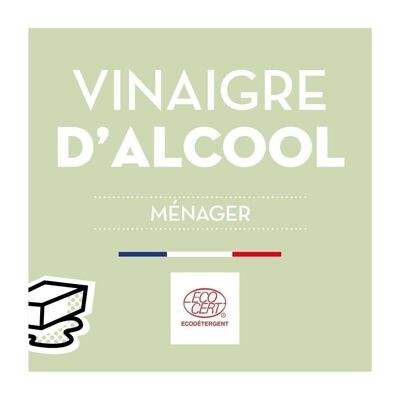 Vinagre de Alcohol 14° - Eco Detergente - BIB10L