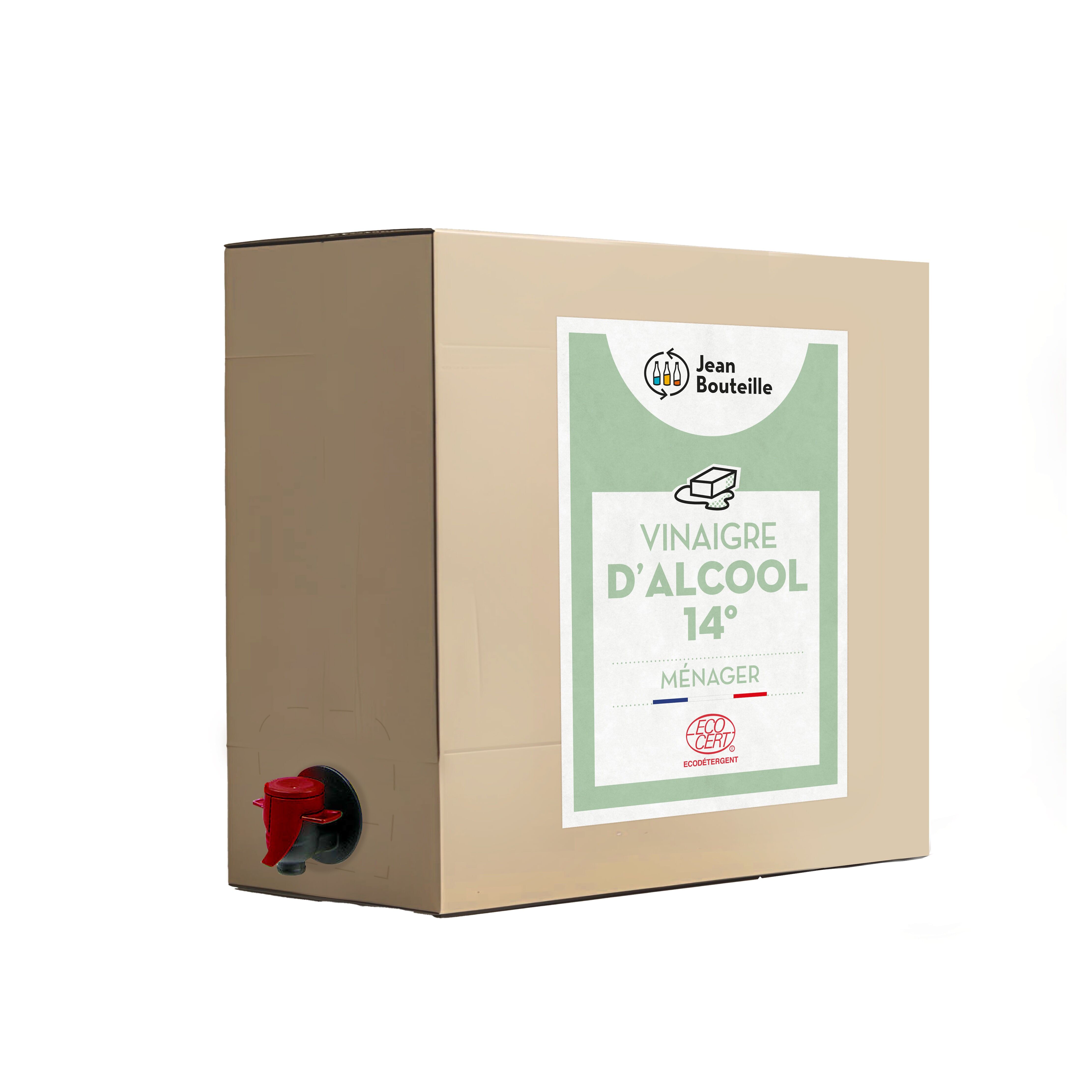 Aceto Alcool 14° - Eco Detersivo - BIB10L