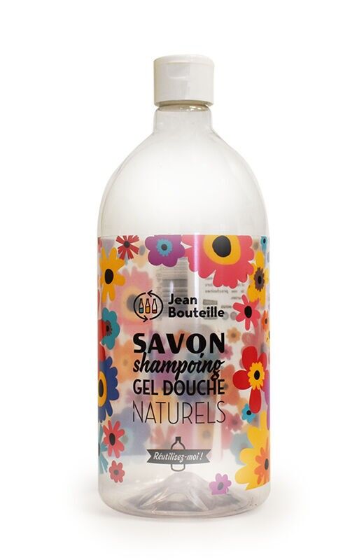 Plastic Bathroom Bottle approximately 1 Liter