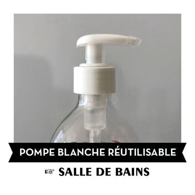 Bottle pump Bathroom Glass or plastic