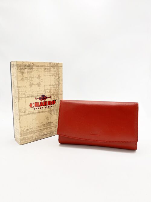 Soft leather wallet art. CH107.077