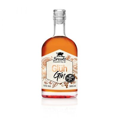 Breaks GLÜH-Gin *Winter Edition* 500ml I Our glow gin likes it hot, with cloves, cinnamon and oranges. – Handmade in Germany