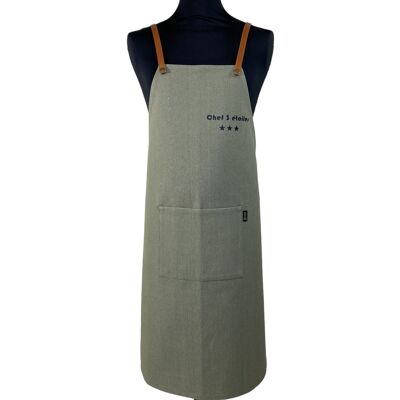 Workshop apron, "3 star chef"